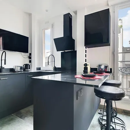 Amazing 1br-4p - Centre Beaubourg דירה פריז