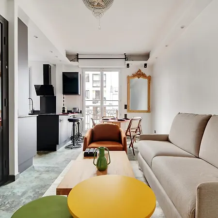 Апартаменты Amazing 1br-4p - Centre Beaubourg